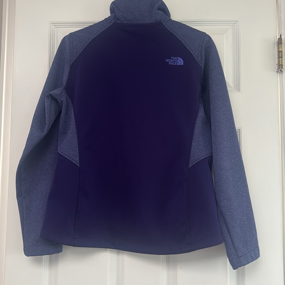 THE NORTH FACE Apex Bionic Windwall Jacket Women Medium Purple Outdoor Preppy - Picture 5 of 6